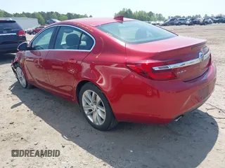 2015 Buick Regal with VIN 2G4GK5EX6F9295420, listed as a IAAI auction lot 42033214 with 90,774 mi miles and . Bid and sale history available at DreamBid. Image 3.