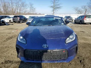 2022 Toyota GR86 with VIN JF1ZNBC18N8750799, listed as a Copart auction lot 42347145 with 25,544 mi miles and Salvage Title. Bid and sale history available at carsss.com. Image 5.