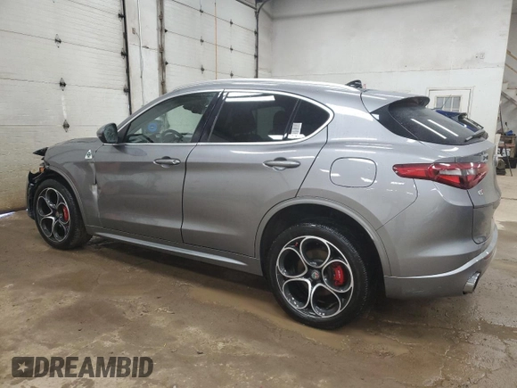 2020 Alfa Romeo Stelvio Ti z VIN ZASPAKBN1L7C88968, wystawiony jako Copart lot #51223235 z przebiegiem 79 530 mil mil oraz Szkoda całkowita • Salvage title. Historia ofert i sprzedaży dostępna na DreamBid. Obrazek 2.