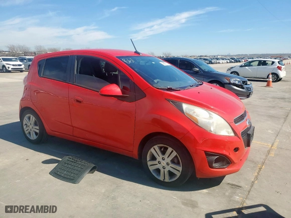 2014 Chevrolet Spark LT with VIN KL8CD6S96EC468149, listed as a Copart auction lot 46687625 with 118,469 mi miles and Salvage Title. Bid and sale history available at carsss.com. Image 4.