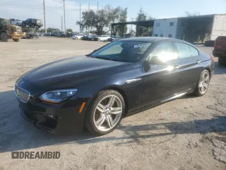 2015 BMW 6 Series 650i xDrive with VIN WBA6B4C55FD761530, listed as a Copart auction lot 75430464 with 18,729 mi miles and Salvage Title. Bid and sale history available at DreamBid. Image 1.