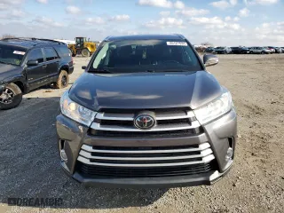 2019 Toyota Highlander SE with VIN 5TDJZRFH7KS574087, listed as a Copart auction lot 86127534 with 64,810 mi miles and Salvage Title. Bid and sale history available at carsss.com. Image 5.