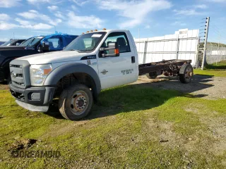 2012 Ford F-550 XL with VIN 1FDUF5GT4CEB08153, listed as a Copart auction lot 88821575 with 105,014 mi miles and Clean Title. Bid and sale history available at carsss.com. Image 1.