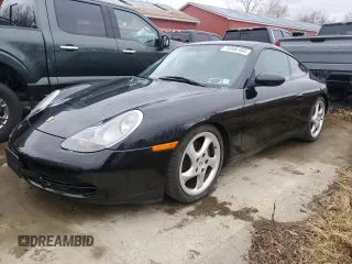 1999 Porsche 911 with VIN WP0AA2994XS625367, listed as a Copart auction lot 76046184 with Not Provided miles and Salvage Title. Bid and sale history available at DreamBid. Image 1.