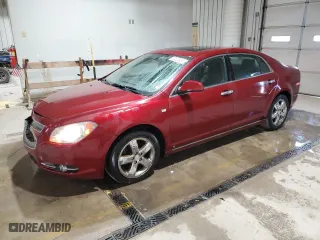 2008 Chevrolet Malibu LTZ with VIN 1G1ZK57B88F287918, listed as a Copart auction lot 82822404 with 169,531 mi miles and Salvage Title. Bid and sale history available at carsss.com. Image 1.