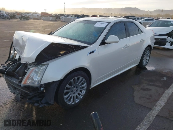 2013 Cadillac CTS Performance with VIN 1G6DK5E37D0128272, listed as a IAAI auction lot 41399570 with Not Provided miles and . Bid and sale history available at DreamBid. Image 2.