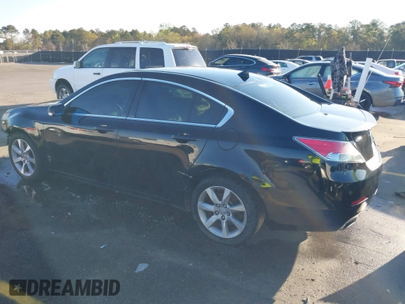 2012 Acura TL Tech Auto with VIN 19UUA8F5XCA007182, listed as a IAAI auction lot 41877378 with 196,455 mi miles. Bid and sale history available at carsss.com. Image 3.