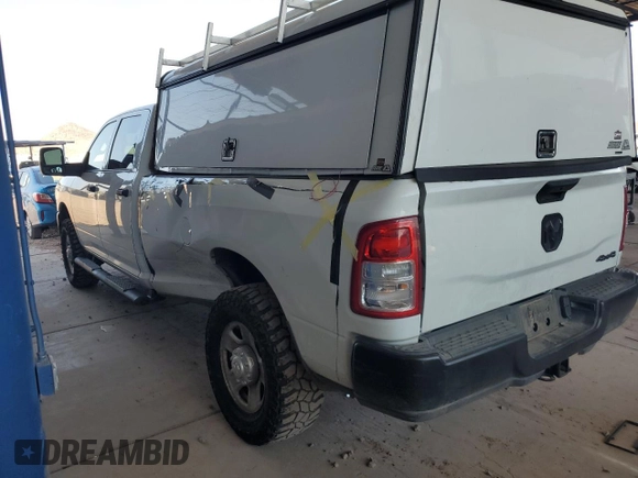 2023 Ram 2500 Tradesman with VIN 3C6UR5HJ4PG543902, listed as a Copart auction lot 71022454 with 40,224 mi miles and Salvage Title. Bid and sale history available at carsss.com. Image 2.