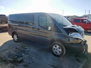 2019 Ford Transit Passenger XL with VIN 1FMZK1YG3KKA52783, listed as a Copart auction lot 47139475 with Not Provided miles and Salvage Title. Bid and sale history available at DreamBid. Image 4.