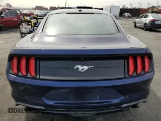 2020 Ford Mustang EcoBoost with VIN 1FA6P8TH6L5130481, listed as a Copart auction lot 47137745 with 56,408 mi miles and Salvage Title. Bid and sale history available at carsss.com. Image 6.