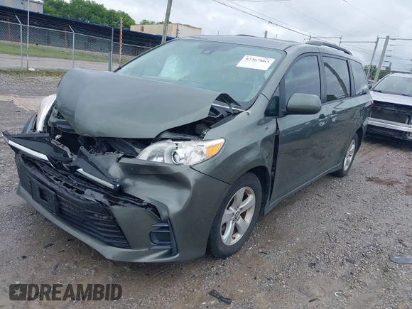 2018 Toyota Sienna LE Auto Access Seat с VIN 5TDKZ3DCXJS957822, выставлен на аукционе IAAI как лот 42367863 с пробегом 75 237 миль миль и . История ставок и продаж доступна на DreamBid. Изображение 21.