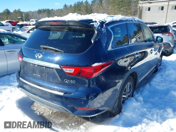 2016 Infiniti QX60 with VIN 5N1AL0MMXGC531963, listed as a IAAI auction lot 41571917 with 79,322 mi miles and . Bid and sale history available at DreamBid. Image 4.