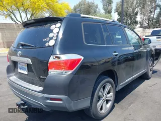 2012 Toyota Highlander Limited with VIN 5TDDK3EHXCS166619, listed as a IAAI auction lot 42451831 with 167,495 mi miles and . Bid and sale history available at DreamBid. Image 4.