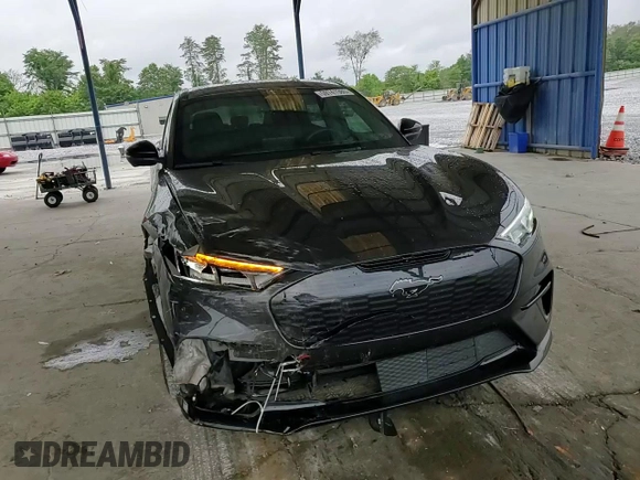 2021 Ford Mustang Mach-E GT with VIN 3FMTK4SEXMME01710, listed as a Copart auction lot 59741385 with 53,370 mi miles and Salvage title. Bid and sale history available at DreamBid. Image 14.
