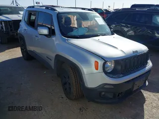 2017 Jeep Renegade Latitude with VIN ZACCJABB0HPG46904, listed as a IAAI auction lot 41844524 with Not Provided miles. Bid and sale history available at carsss.com. Image 1.