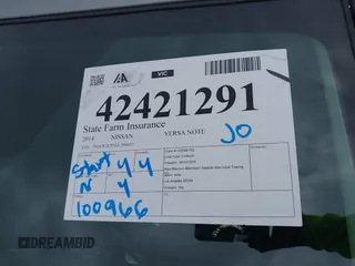 2014 Nissan Note SV z VIN 3N1CE2CP3EL394433, wystawiony jako IAAI lot #42421291 z przebiegiem 100 966 mil mil oraz . Historia ofert i sprzedaży dostępna na DreamBid. Obrazek 18.