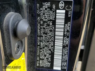 2019 Toyota Prius LE with VIN JTDL9RFU0K3001541, listed as a Copart auction lot 48569305 with 172,944 mi miles and Salvage Title. Bid and sale history available at carsss.com. Image 13.