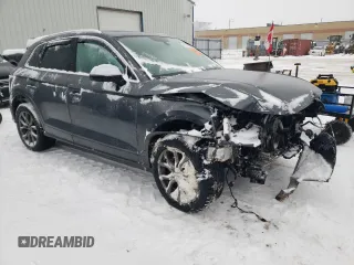 2018 Audi SQ5 Premium Plus with VIN WA1A4AFY1J2026957, listed as a Copart auction lot 44124315 with Not Provided miles and Salvage Title. Bid and sale history available at DreamBid. Image 4.