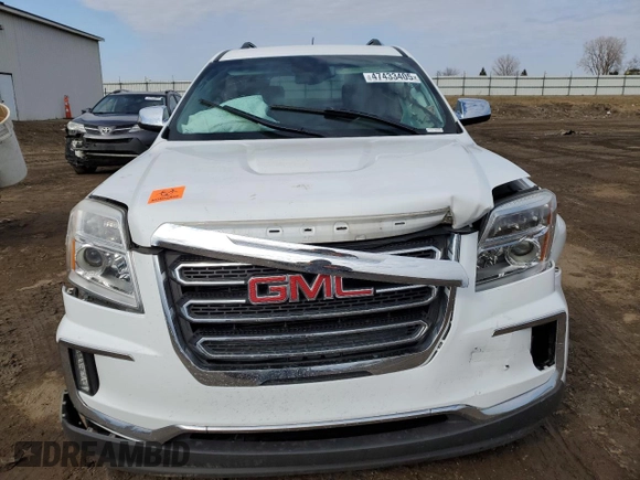2017 GMC Terrain SLT with VIN 2GKFLUEK1H6344172, listed as a Copart auction lot 47433405 with Not Provided miles and Clean Title. Bid and sale history available at carsss.com. Image 5.