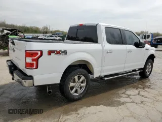 2018 Ford F-150 XL with VIN 1FTEW1EG5JFA56160, listed as a Copart auction lot 51095865 with 83,761 mi miles and Salvage Title. Bid and sale history available at carsss.com. Image 3.