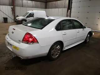 2014 Chevrolet Impala LT with VIN 2G1WB5E37E1100847, listed as a Copart auction lot 58580765 with 104,949 mi miles and Salvage title. Bid and sale history available at DreamBid. Image 3.