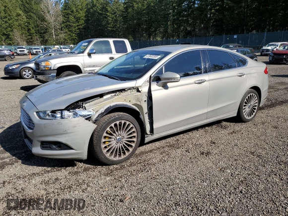 2016 Ford Fusion Titanium with VIN 3FA6P0K9XGR188009, listed as a Copart auction lot 47683385 with 135,730 mi miles and Salvage Title. Bid and sale history available at carsss.com. Image 1.