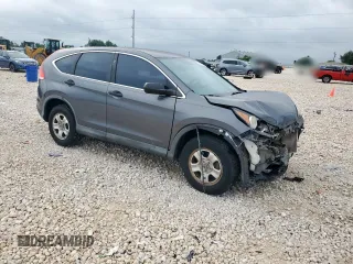 2013 Honda CR-V LX with VIN 3CZRM3H37DG708348, listed as a Copart auction lot 59321335 with 79,020 mi miles and Salvage title. Bid and sale history available at DreamBid. Image 4.