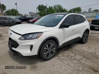 2021 Ford Escape SE Hybrid with VIN 1FMCU9BZ1MUB21115, listed as a Copart auction lot 60220795 with 73,083 mi miles and Salvage title. Bid and sale history available at DreamBid. Image 1.