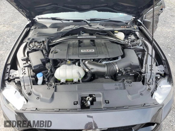 2023 Ford Mustang GT Premium with VIN 1FATP8FF1P5113266, listed as a Copart auction lot 60897915 with 4,272 mi miles and Salvage title. Bid and sale history available at DreamBid. Image 11.