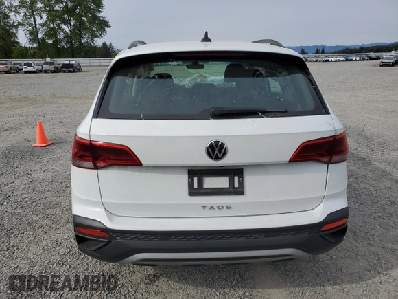 2024 Volkswagen Taos S с VIN 3VV5X7B2XRM057665, выставлен на аукционе Copart как лот 56370675 с пробегом 19 222 миль миль и Списание • Salvage title. История ставок и продаж доступна на DreamBid. Изображение 6.