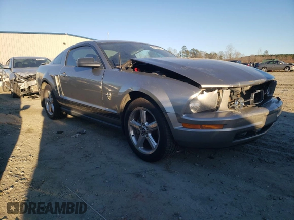 2009 Ford Mustang with VIN 1ZVHT80N795122341, listed as a Copart auction lot 80697973 with 123,219 mi miles and Salvage title. Bid and sale history available at DreamBid. Image 4.