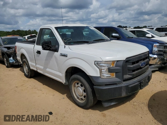 2017 Ford F-150 XL with VIN 1FTMF1C8XHFC03882, listed as a Copart auction lot 52555455 with 85,623 mi miles and Clean Title. Bid and sale history available at carsss.com. Image 4.