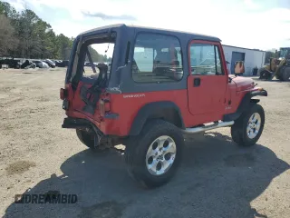 1994 Jeep Wrangler S with VIN 1J4FY19P7RP404873, listed as a Copart auction lot 44501125 with 209,709 mi miles and Salvage Title. Bid and sale history available at carsss.com. Image 3.