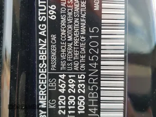 2024 Mercedes-Benz CLA 250 z VIN W1K5J4HB5RN452015, wystawiony jako Copart lot #79167324 z przebiegiem 4 767 mil mil oraz Szkoda całkowita • Salvage title. Historia ofert i sprzedaży dostępna na DreamBid. Obrazek 13.