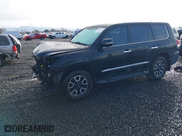 2013 Lexus LX 570 with VIN JTJHY7AXXD4128032, listed as a IAAI auction lot 41794039 with 125,431 mi miles and . Bid and sale history available at carsss.com. Image 18.