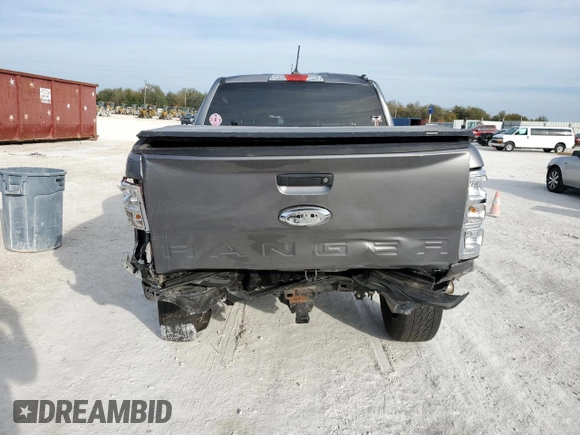 2021 Ford Ranger XL with VIN 1FTER4EH8MLD35979, listed as a Copart auction lot 43206075 with 57,901 mi miles and Non Repairable. Bid and sale history available at carsss.com. Image 6.