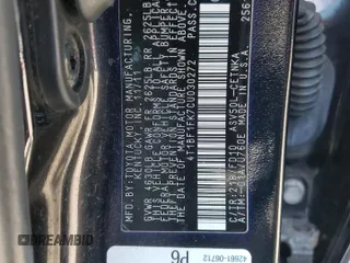2012 Toyota Camry L with VIN 4T1BF1FK7CU030272, listed as a Copart auction lot 51436215 with 58,884 mi miles and Clean Title. Bid and sale history available at carsss.com. Image 13.
