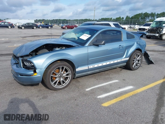 2007 Ford Mustang Deluxe with VIN 1ZVFT80N675294588, listed as a IAAI auction lot 42502168 with 121,562 mi miles and . Bid and sale history available at DreamBid. Image 22.