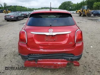 2016 FIAT 500X Easy with VIN ZFBCFYBT0GP333015, listed as a Copart auction lot 59536025 with 153,187 mi miles and Salvage title. Bid and sale history available at DreamBid. Image 6.