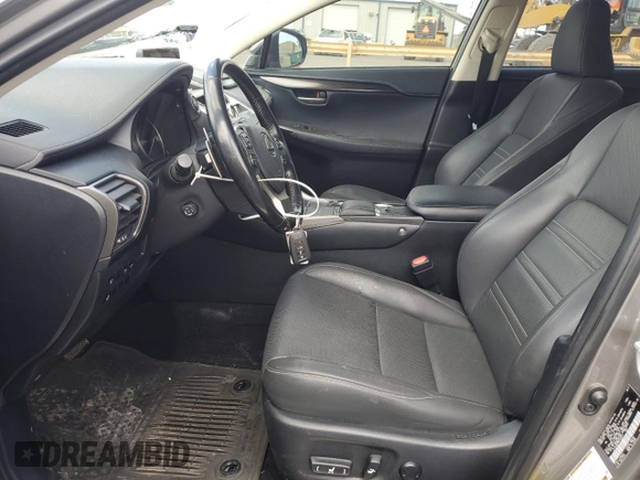 2021 Lexus NX 300h with VIN JTJGJRDZ9M2164377, listed as a Copart auction lot 55163065 with 86,119 mi miles and Salvage title. Bid and sale history available at DreamBid. Image 7.