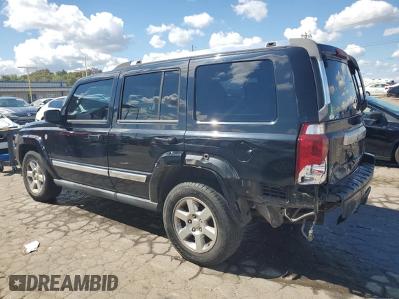 2007 Jeep Commander Limited with VIN 1J8HG58P27C683771, listed as a Copart auction lot 72010234 with 187,882 mi miles and Salvage Title. Bid and sale history available at carsss.com. Image 2.