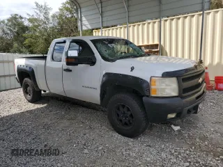 2011 Chevrolet Silverado 1500 Work Truck with VIN 1GCRCPEA0BZ406402, listed as a Copart auction lot 74628274 with 277,413 mi miles and Salvage Title. Bid and sale history available at DreamBid. Image 4.