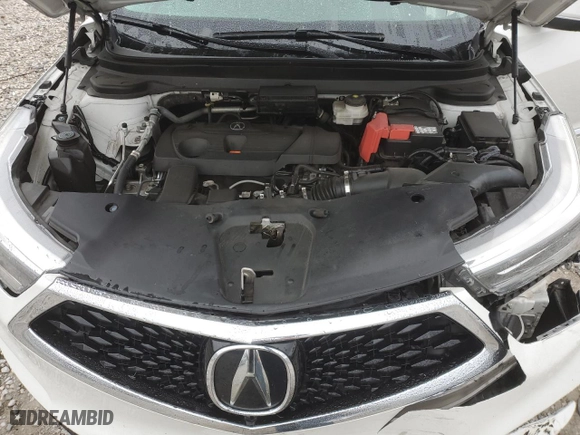 2020 Acura RDX w/Advance Pkg with VIN 5J8TC2H7XLL022755, listed as a Copart auction lot 81921734 with 112,489 mi miles and Salvage Title. Bid and sale history available at carsss.com. Image 13.
