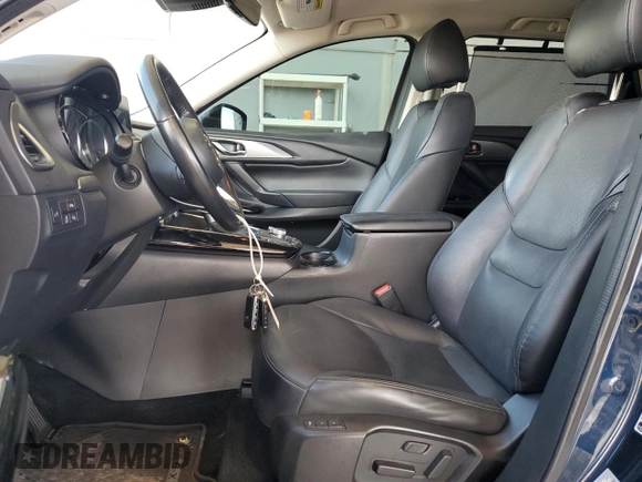 2022 Mazda CX-9 Touring Plus with VIN JM3TCBAYXN0607056, listed as a Copart auction lot 61740065 with 59,281 mi miles and Salvage title. Bid and sale history available at DreamBid. Image 7.