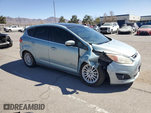 2013 Ford C-Max SEL with VIN 1FADP5BU8DL514683, listed as a Copart auction lot 49831865 with 155,651 mi miles and Salvage Title. Bid and sale history available at carsss.com. Image 4.