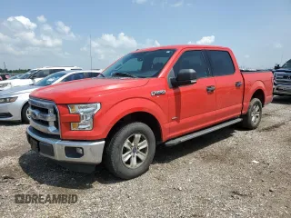 2015 Ford F-150 XL with VIN 1FTEW1CG6FKF15424, listed as a Copart auction lot 54177965 with 64,819 mi miles and Salvage Title. Bid and sale history available at DreamBid. Image 1.