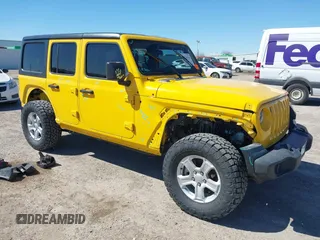 2021 Jeep Wrangler Unlimited Willys with VIN 1C4HJXDN8MW511747, listed as a IAAI auction lot 41730164 with 42,300 mi miles and . Bid and sale history available at DreamBid. Image 1.
