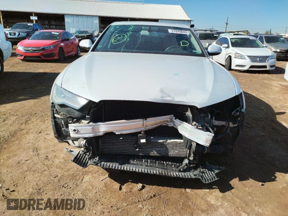 2017 Audi A6 Premium with VIN WAUC8AFC1HN126554, listed as a Copart auction lot 37820843 with 89,823 mi miles. Bid and sale history available at carsss.com. Image 5.