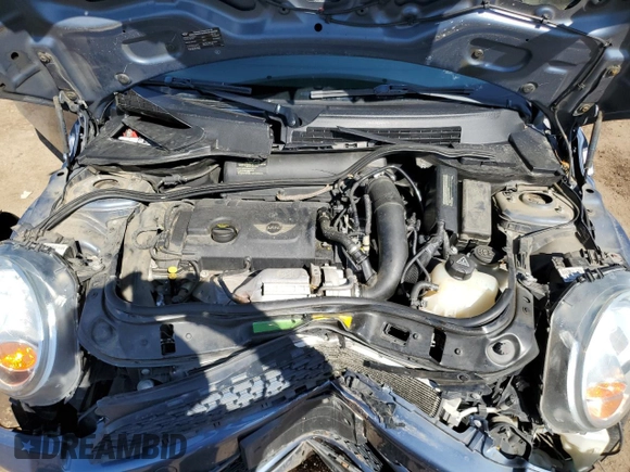 2011 MINI Hardtop S with VIN WMWSV3C57BTY13899, listed as a Copart auction lot 55802555 with 73,012 mi miles and Salvage title. Bid and sale history available at DreamBid. Image 11.