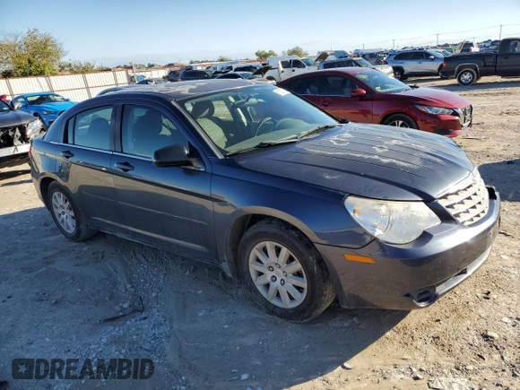 2008 Chrysler Sebring LX with VIN 1C3LC46K48N208793, listed as a Copart auction lot 81047004 with 167,791 mi miles and Salvage Title. Bid and sale history available at carsss.com. Image 4.